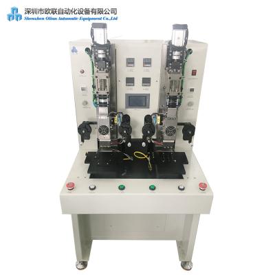 China 1~12 inch screen semi-automatic high-speed TOOTH LCD three heads gluing equipment for sale