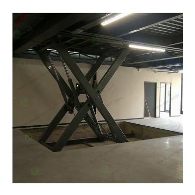 China Home Garage / Parking Equipment Public Parking Lot Etc Garage Automatic Scissor Lift for sale