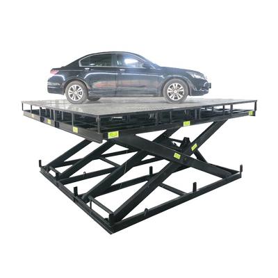 China 5 ton lifting with rotation stage car turntable with lift for car parking 5500*5500mm for sale