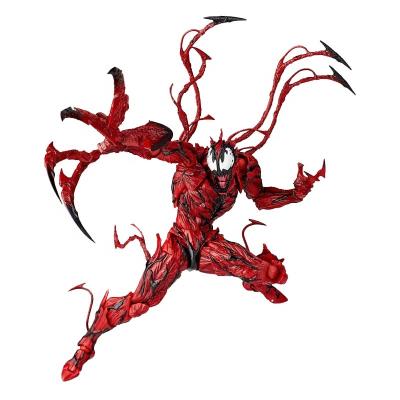 China Cartoon Toy Amazing-Yamaguchi Series No.008 Red CARNAGE VENOM Action Number Toy Joints Movable Vinyl Doll Collectible Model for sale