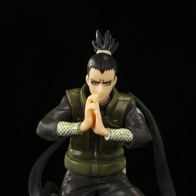 China Toy Narut Ninja Cartoon Action Figure Toys Nara Shikamaru Model Anime Vinyl Figure Doll Kids Gifts No Box for sale