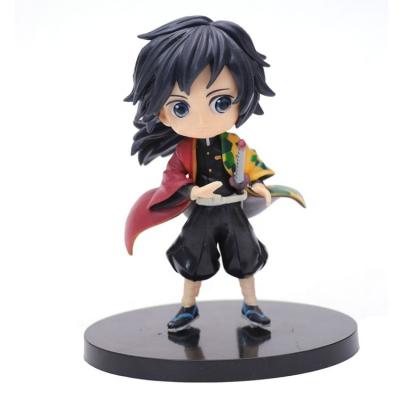 China Cartoon Toy Demon Slayer: Kimetsu No Yaiba Two Generation Model Figure Anime Children Gift Box Collectible Toys (3pcs/set) for sale