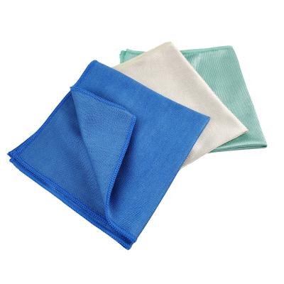 China 2021 Sustainable Looking Microfiber Glass Cloth Soft Good And Smooth Towel With Super Water Absorbent for sale