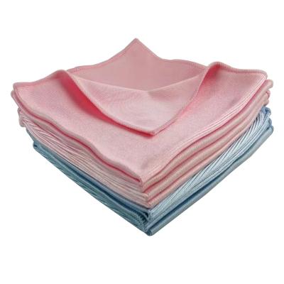 China 2021 Viable Customizable Glossy Glass Cloth Seamless Microfiber No Water Mark For Cleaning for sale