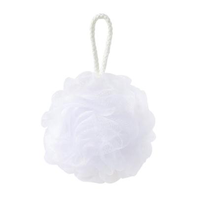 China Customized Soft Rich Bubble Bath Loofah Ball Sponge Shower For Your Body for sale