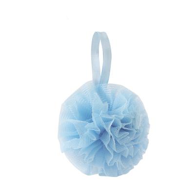 China Wholesale Friendly Nylon Raw Material Sponge Shower Loofah Mesh Bath Ball for sale