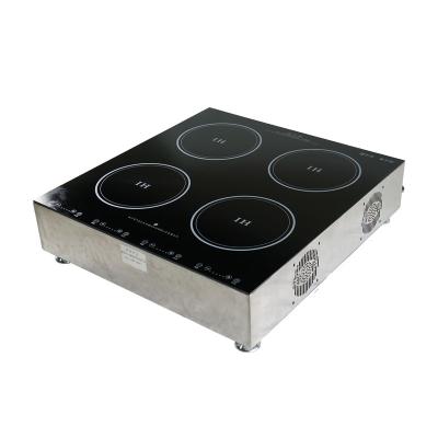 China 4 Burner Commercial-Use 220V Kitchen Equipment Luxury Electric Induction Cooker for sale