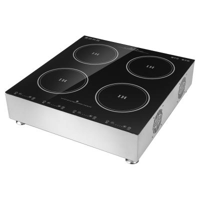 China Luxury Professional Manufacture 4 Head Quantity Commercial Multi Heating Induction Cooker for sale