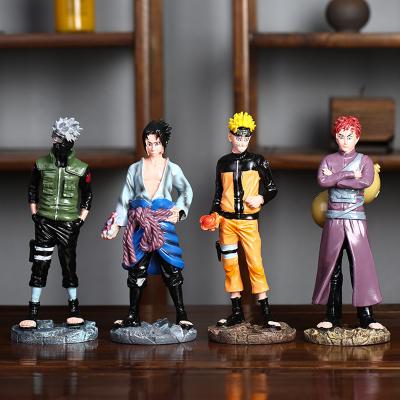 China Creative Europe Cartoon Resin Open Naruto Action Number Desktop Ornaments Statue Living Room Decor Figurine for sale