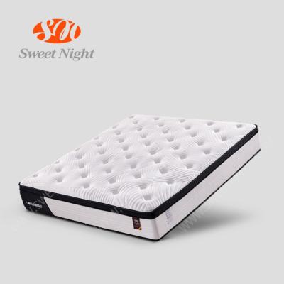 China Sweetnight King Queen Compress And Roll Foldable Soft Pocket Spring Memory Foam Mattress Factory for sale