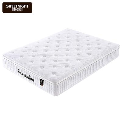 China Competitive Price Plush Luxury Hotel Queen Bed Foldable Memory Foam Mattress Topper for sale