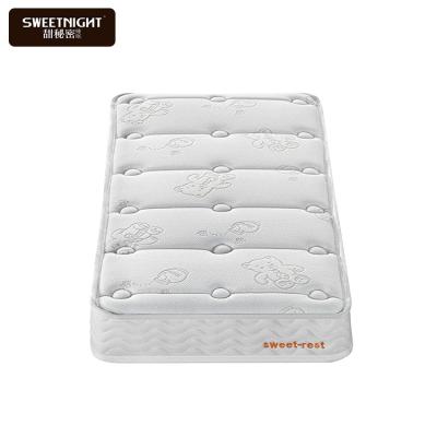 China Foldable Bear Pattern Knitted Fabric Heat Pressed Cotton 3D Fabric Crib Mini Crib Mattress for sale