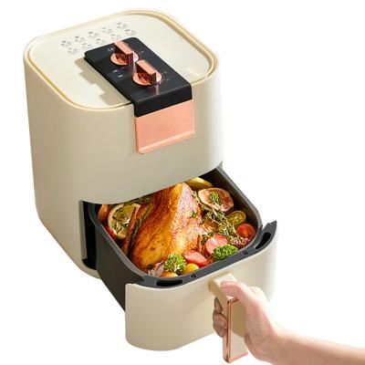 China Commercial Wholesale Smart Automatic Air Fryer 4.5L Oil Free Deep Fryer For Home Kitchen for sale