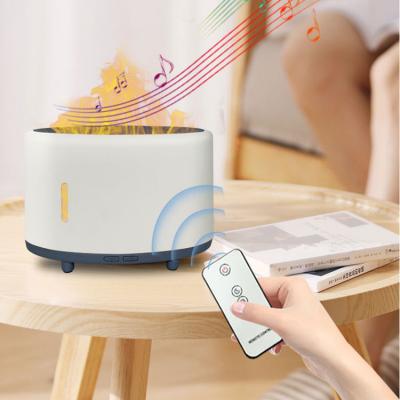 China New Popular Gift Household/Outdoor/Office Ultrasonic Air Flame Diffuser Oil Aroma Flame 3D Diffuser Humidifier for sale