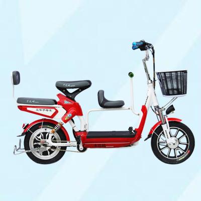 China Carbon Steel 48v 12v Motor Electric Bike Bangladesh Electric Easy Bike for Kids and Adults for sale