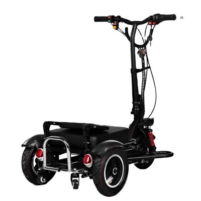 China 8 Inch Cheap Disabled Tricycles Aluminum Alloy Portable Electric Power Tricycle Disc Brake For Old Man for sale