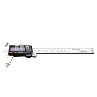 China Stainiess Steel Satin Finish Type New Digital Carbon Steel Vernier Caliper 0-150mm / 6