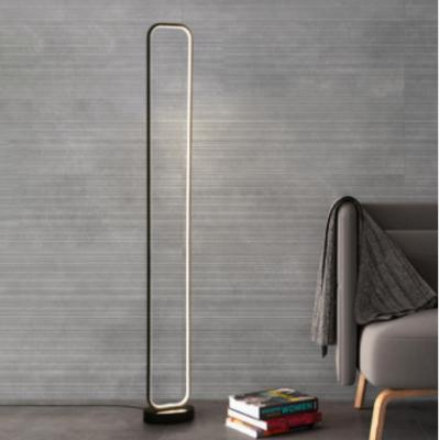 China Living room creative luxury unique design of high quality led floor lamp iron plating tea table lamp sofa lamp for sale