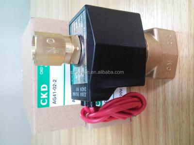 China CKD AG41-02-2 Solenoid Valve Japan Air Solenoid Valves - AC220V for sale