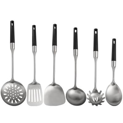 China Sustainable Competitive Kitchen Utensil 6 PCS Set Stainless Steel With Bakelite Handle Durable for sale