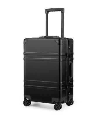 China High Quality Best Quality Matt Finish Carry on Metal Aluminum Suitcase for European Market for sale