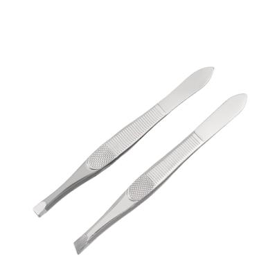 China Hot Sale Customized Stainless Steel Tweezers Eco-friendly Sharp Eyebrow Tweezers For Eyebrows for sale