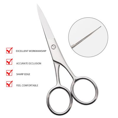 China Eco-friendly Lashes Cutter Curl Angle Scissors Trim Eyebrow Stainless Steel Professional Eyelash Extension Tools for sale