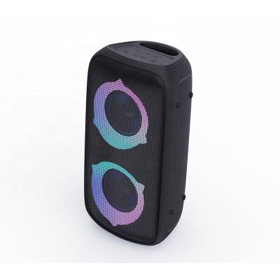 China Manufacturers Colorful Cheap Speakers Professional Fashion P6 Bluetooth Light LED Light 5000mAh Speaker for sale