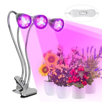 China Seed Starting Flexible 7W 14W 21W 360 Degree Gooseneck Clip Desk Grow Lamp LED Grow Lights For Office Home Indoor Greenhouse Plant for sale