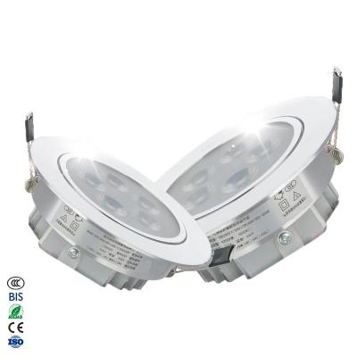 China Modern Aluminum Recessed Downlight 3w 5w 7w 9w 12w Led Ceiling 85v 265v Cool Warm White Led Spotlight Downlight for sale