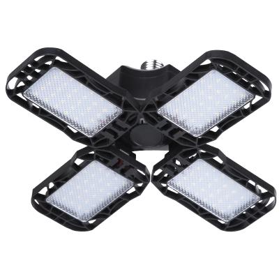 China Warehouse Workshop Garage Light Fixtures 30w 40w 50w Industrial Deformable Led High Bay Light for sale