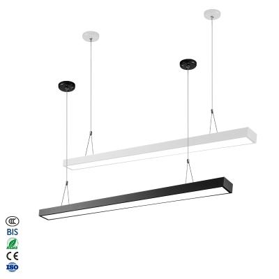 China Wholesale Price Modern Nordic Home Office Linear Light 18W 30W 50W 70W LED Pendant Lamp for sale