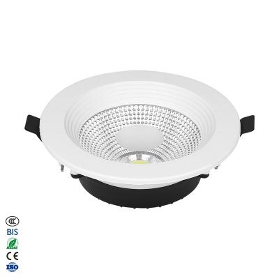 China Modern Corridor Bedroom 7w 10w 15w 20w 30w 40w Aluminum Dimming Round Led Downlight for sale