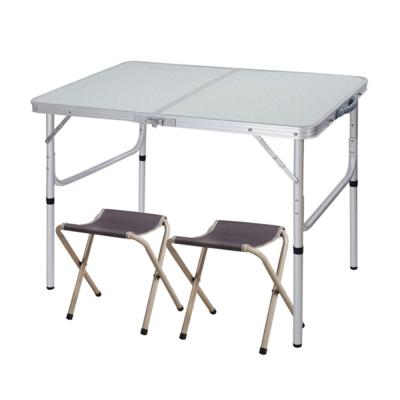 China Modern Outdoor Aluminum Camping Folding Table And Chairs And Tables Picnic for sale