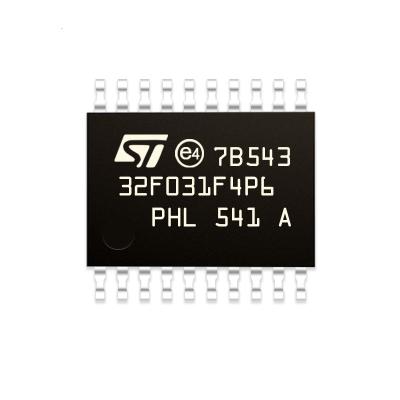 China New and original IC chip STM32F031F4P6 IC MCU 32BIT 16KB FLASH 20TSSOP 48MHz for sale