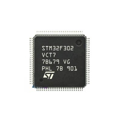 China New 100% new original STM32F302VCT7 LQFP-100 (14x14) original pallet packaging for sale