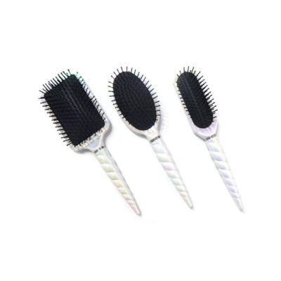 China Custom Cushion Brush Hair Extension Hair Brush Round Plastic For Wigs Hair for sale