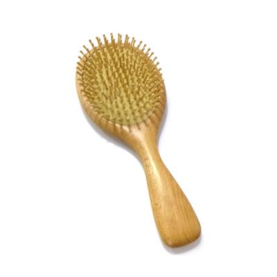 China Wholesale High Quality Wooden Oval Hair Brush Boar Bristle Paddle Detangling Hair Brush for sale