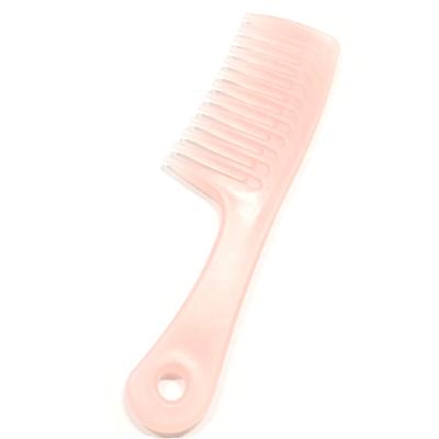 China In ABS Color Brands Wholesale New Beautiful Wide Tooth Plastic Hair Comb for sale