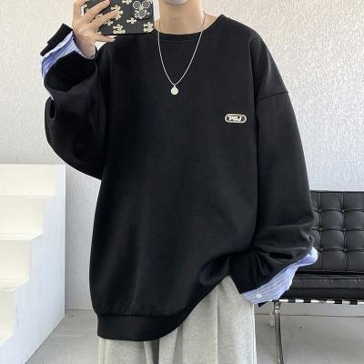 China Anti-wrinkle 2023 Aikesi Customized Sweater crew neck cotton knitted designer Custom O neck Sweater Custom Knit French Fleece Sweater for sale