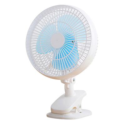 China . Small Potable AC 220 6 Inch Nordic Style Cooling Clip On Fan With Stand Clip for sale