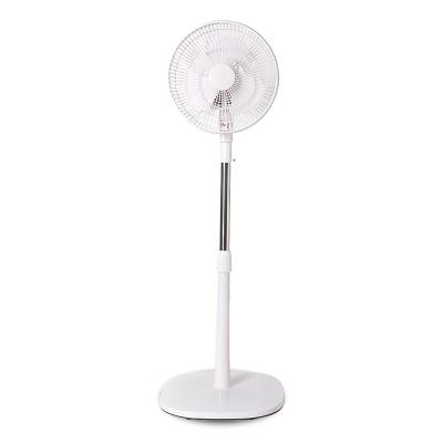 China Fashional 2021 Nordic Style 16inch Heavy Bass 3 Blade Stand Electric Fan With Cross Base for sale