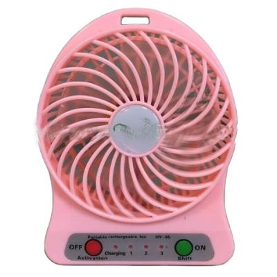 China Portable Small Desk Usb Mini Rechargeable Desktop Dormitory Practicality Student Fan for sale