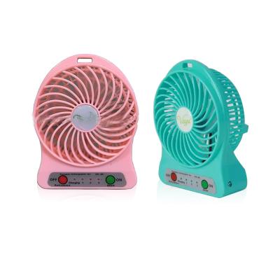 China Quiet Usb Rechargeable Portable AC Travel Cooler Pocket Fan Mini Pink Face Desk Fan Small Practicality China for sale