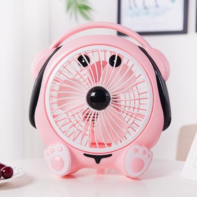 China . Cute Fashion Mini Cartoon Stand Portable Source Desktop Fan for sale