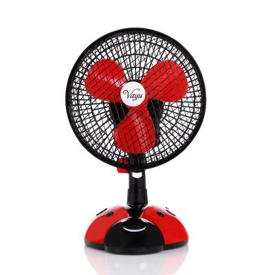 China 2021 OEM Cute Cartoon Animal Fan Mini Table Fan Black Red 8 for sale