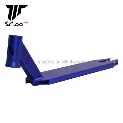 China 6061-T6 aluminum scooter custom color Maxbike pro alloy 6061-T6 stunt scooter parts scooter deck factory for sale