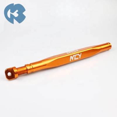 China Motorcycle Scooter Aluminum Frame Reinforce Rod Cnc Adjustable For Yamaha Honda Scooter Rsz Jog Bws Cygnus Racing Modify for sale