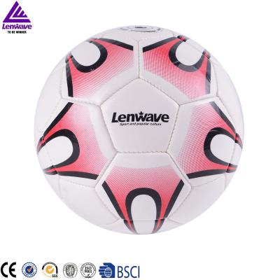 China PVC Lenwave Branded Wholesale Different Type PVC Cheap Soccer Balls In Bulk for sale