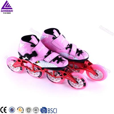 China Highest quality Lenwave brand full carbon professional carbon fashional inline skates for sale